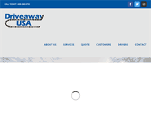 Tablet Screenshot of driveawayusa.com